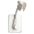 Shower Tap Handlw with Silicon Sticker White - HOUSEHOLD & GARDEN