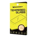 Wozinsky Tempered Glass Full Glue Super Tough Screen Protector Full Coveraged with Frame Case Friendly for iPhone SE 2020 / iPhone 8 / iPhone 7 black -Cell phone tempered glass