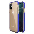 Spring Case clear TPU gel protective cover with colorful frame for iPhone 11 dark blue - Cell phone cases and covers