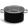 Edenberg Σετ μαγειρικά σκεύη από ανοξείδωτο ατσάλι σε μαύρο χρώμα 12 τμχ EB-4068 -  ΕΙΔΗ ΜΑΓΕΙΡΙΚΗΣ - ΚΟΥΖΙΝΑΣ