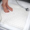 Tatkraft Αντιολισθητικό πατάκι μπάνιου σε λευκό χρώμα 60 x 60 cm T10512 -  ΕΙΔΗ ΣΠΙΤΙΟΥ