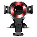 Baseus Osculum Gravity Car Mount Dashboard Windshield Phone Bracket Holder red (SUYL-XP09) - Cell phone holders