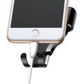 Baseus Osculum Gravity Car Mount Dashboard Windshield Phone Bracket Holder silver (SUYL-XP0S) - Cell phone holders