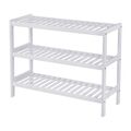 Ξύλινο Stand Αποθήκευσης Παπουτσιών με 3 Ράφια 70 x 26 x 55 cm Songmics LBS13W -  Παπουτσοθήκες