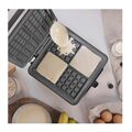 Βαφλιέρα 1200 W Fun Gofrestone 4 Inox Cecotec CEC-08017 -  Βαφλιέρες
