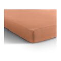 Υπέρδιπλο Σεντόνι Jersey με Λάστιχο 160 x 200 x 30 cm Χρώματος Πορτοκαλί Dreamhouse 8720105600401 -  Σεντόνια