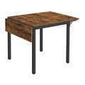 Μεταλλικό Επεκτεινόμενο Τραπέζι 120 x 78 x 76.2 cm VASAGLE KDT077B01 -  Τραπέζια