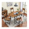Μεταλλικό Επεκτεινόμενο Τραπέζι 120 x 78 x 76.2 cm VASAGLE KDT077B01 -  Τραπέζια