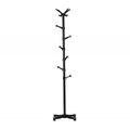 Μεταλλικός Καλόγερος 48 x 180 cm ModernHome YLT-0610-Black -  Αποθηκευτικοί Χώροι
