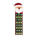 Χριστουγεννιάτικο Κρεμαστό Advent Calendar Άγιος Βασίλης 67.5 x 20 cm Ruhhy 22252 -  Χριστουγεννιάτικα
