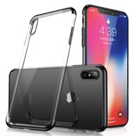 Clear Color Θήκη Gel TPU Electroplating frame Cover για Huawei P30 Lite black -  Cell phone cases and covers