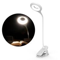 LED reading lamp with clip + white micro USB cable - HOUSEHOLD & GARDEN