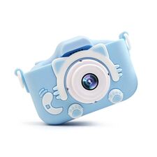 Παιδική Ψηφιακή Φωτογραφική Μηχανή Χρώματος Μπλε SPM 5908222219895-Blue -  Κάμερες