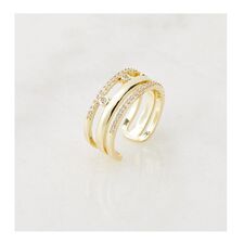 Δαχτυλίδι Alevine Jewellery Olivia με Πέτρες Ζιργκόν 8720604880038 -  Δαχτυλίδια