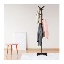 Μεταλλικός Καλόγερος 48 x 180 cm ModernHome YLT-0610-Black - Αποθηκευτικοί Χώροι