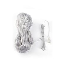 Χριστουγεννιάτικη Κουρτίνα 185 x 85 cm με 128 Λαμπάκια LED Θερμό Λευκό και 7 Προγράμματα Εναλλαγών Φωτισμού 31V Hoppline HOP1000988-2 - Χριστουγεννιάτικα