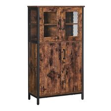 Μεταλλικό Ντουλάπι Αποθήκευσης 60 x 30 x 108 cm VASAGLE LSC260B01 -  Μικροέπιπλα