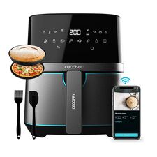 Ψηφιακή Φριτέζα Αέρος 5.5 Lt 1700 W Cecofry Full InoxBlack 5500 Connected Pack Cecotec CEC-03319 - Φριτέζες