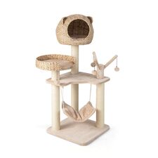 Δέντρο Γάτας - Ονυχοδρόμιο 49.5 x 49.5 x 121 cm Costway PV10069NA - Ονυχοδρόμια