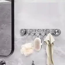 Κρεμάστρα Μπάνιου-Κουζίνας 40cm Χωρίς Τρύπημα με Βεντούζα & Σιλικόνη – Ισχυρή Στήριξη -  ΕΙΔΗ ΣΠΙΤΙΟΥ