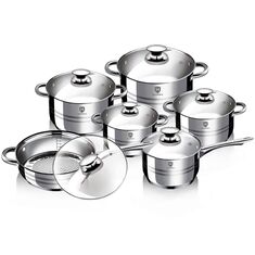 Σετ Μαγειρικών Σκευών 12 τμχ από Ανοξείδωτο Ατσάλι HV-1012 -  ΕΙΔΗ ΜΑΓΕΙΡΙΚΗΣ - ΚΟΥΖΙΝΑΣ