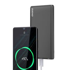 Dudao power bank 10000mAh 18W Quick Charge Power Delivery 2x USB / 1x USB Type C white (K12PQ_W) - Cell phone USB charger