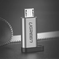 Ugreen USB Type C to micro USB adapter gray (50590) - Cell phone cables | Ugreen