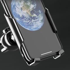 Universal Gravity Car Holder Silver (YC05) - Cell phone holders
