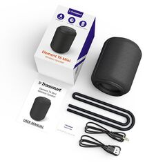Tronsmart T6 Mini Ηχείο Bluetooth 15W με 24 ώρες Λειτουργίας Black - Headphones and speakers | Diamandino