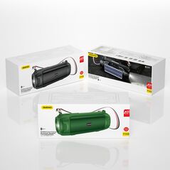 Dudao Y1XS Ηχείο Bluetooth 5W με Ραδιόφωνο και 4 ώρες Λειτουργίας Green - Headphones and speakers | Diamandino