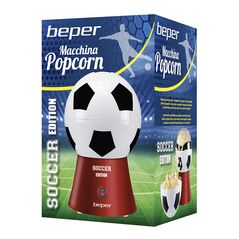 Μηχανή Ποπ Κορν σε σχήμα Μπάλας Ποδοσφαίρου Beper P101CUD051 - ΗΛΕΚΤΡΙΚΕΣ ΜΙΚΡΟΣΥΣΚΕΥΕΣ ΚΟΥΖΙΝΑΣ