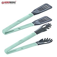 Herzberg Σετ εργαλεία κουζίνας 2 τμχ σε γαλάζιο χρώμα HG-2N1CK4BLU -  ΜΙΚΡΟΕΡΓΑΛΕΙΑ ΚΟΥΖΙΝΑΣ