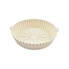 Silicone Tray for Air Fryer Beige 16cm - HOUSEHOLD & GARDEN
