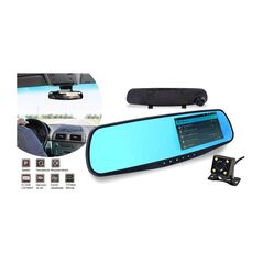 Κάμερα Καθρέπτης Αυτοκινήτου με Οθόνη LCD 4.3 '' Hoppline HOP1000733 -  Είδη Αυτοκινήτου