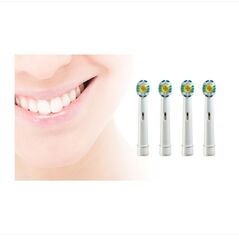 Συμβατά Ανταλλακτικά Βουρτσάκια για Οδοντόβουρτσες Oral-Β 3-D 4 τμχ Hoppline HOP1000277 -  Ανταλλακτικά