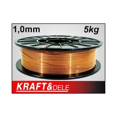 Χάλκινο Σύρμα Ηλεκτροσυγκόλλησης 1.0 mm 5 Kg Kraft&Dele KD-1152 -  Ηλεκτρόδια - Σύρμα