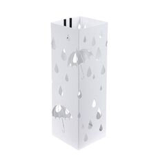 Μεταλλική Ομπρελοθήκη 15.5 x 15.5 x 49 cm Songmics LUC49W -  Αποθηκευτικοί Χώροι