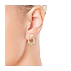 Σκουλαρίκια από Ορείχαλκο Χρώματος Χρυσό Philip Jones -  Σκουλαρίκια