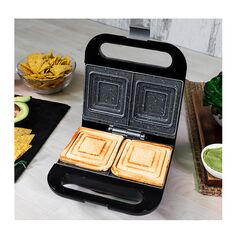 Τοστιέρα - Σαντουιτσιέρα 750 W Rock'n Toast Sandwich Squared Cecotec CEC-03054 -  Τοστιέρες