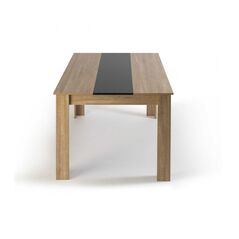 Ξύλινο Τραπέζι 140 x 90 x 75 cm Χρώματος Καφέ Gloria Idomya 30080050 - Τραπέζια