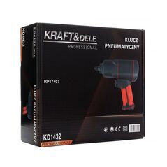Πνευματικό Μπουλονόκλειδο 1/2" 1200 Nm Kraft&Dele KD-1432 -  Αερόκλειδα