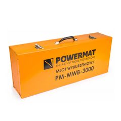 Ηλεκτρικό Κατεδαφιστικό Πιστολέτο 45J HEX SDS 3000 W POWERMAT PM-MWB-3000 -  Πιστολέτα