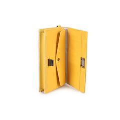 Γυναικεία Τσάντα Ώμου Κροκό με Αλυσίδα Χρώματος Κίτρινο Laura Ashley Duthie 651LAS1758 -  Τσάντες