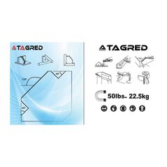 Μαγνητική Γωνία Συγκράτησης Μετάλλων για Ηλεκτροσυγκόλληση έως 22.5 Kg TAGRED TA621 -  Εξαρτήματα - Ανταλλακτικά