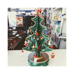 Μουσικό Καρουζέλ Χριστουγεννιάτικο Δέντρο με Κίνηση MWS17365 -  Χριστουγεννιάτικα