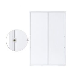 Ξύλινη Βιβλιοθήκη με 6 Ράφια 65.5 x 30 x 97.5 cm Χρώματος Λευκό VASAGLE LBC203D -  Έπιπλα Γραφείου