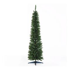 Χριστουγεννιάτικο Δέντρο 1.80 m Slimline Χρώματος Πράσινο HOMCOM 830-182 -  Χριστουγεννιάτικα