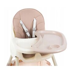 Παιδικό Κάθισμα Φαγητού 3 σε 1 Χρώματος Ροζ Kruzzel 12058 -  Καθίσματα Φαγητού