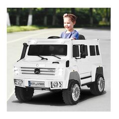 Ηλεκτρικό Παιδικό Αυτοκίνητο με Τηλεχειριστήριο 2.4G 3 Ταχυτήτων 102 x 61 x 60 cm Costway TY327790DE-WH -  Παιδικά Παιχνίδια