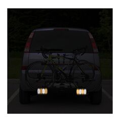 Βάση Κοτσαδόρου Αυτοκινήτου 2 Ποδηλάτων με Πίσω Φώτα Ασφαλείας 113 x 72 x 63 cm Costway AT5551 -  Είδη Αυτοκινήτου